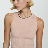 Mango top lula in vintage pink