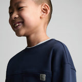 Mango t-shirt newbasic in navy