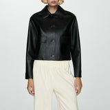 Mango trousers oyster in raw-unbleached