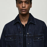 Mango jacket ryan in dark denim (before 96)