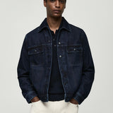 Mango jacket ryan in dark denim (before 96)
