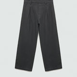 Mango trousers inma in anthracite