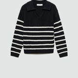 Mango sweater sabrina in navy