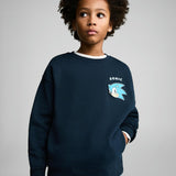 Mango sweatshirt sonicem in navy