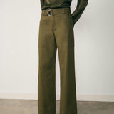 Mango trousers lazaro in khaki