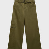 Mango trousers lazaro in khaki