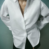 Mango shirt amelia in off white