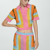 Mango skirt babylon in pink