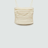 Mango top rufy in raw-unbleached