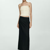 Mango top rufy in raw-unbleached