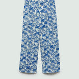 Mango trousers itaca in indigo