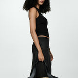 Mango top karl in black