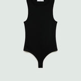 Mango bodysuit stormy in black