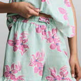 Mango shorts rox in turquoise