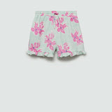 Mango shorts rox in turquoise