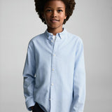 Mango shirt oxford in celestial