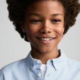 Mango shirt oxford in celestial
