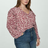 Mango blouse pomelo in pink