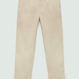 Mango trousers bostonp in sand