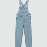 Mango overall amara in medium denim