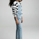 Mango overall amara in medium denim