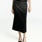 Mango skirt jess in black