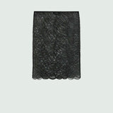 Mango skirt jade in black