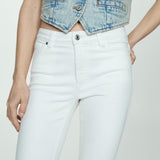 Mango jeans sienna in white
