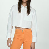 Mango jeans anna in orange