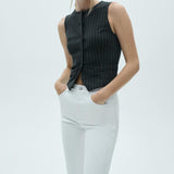 Mango jeans priscila in white