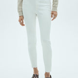 Mango jeans isa in white