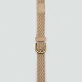 Mango belt henryc in camel