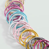 Mango hairtie shinny in silver