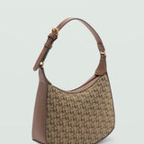 Mango shoulder bag marco in brown