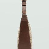 Mango shoulder bag marco in brown