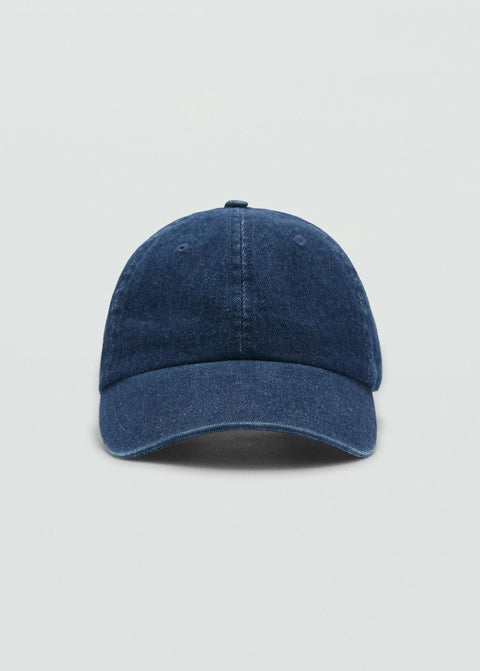 Mango cap dema in dark denim (before 96)