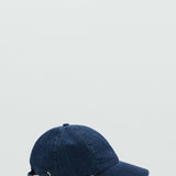 Mango cap dema in dark denim (before 96)
