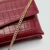 Mango shoulder bag grace in cherry