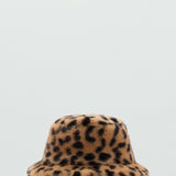 Mango beanie chessuf in brown
