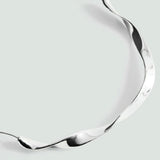 Mango necklace selena in silver