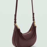 Mango crossbody bag lake in eggplant