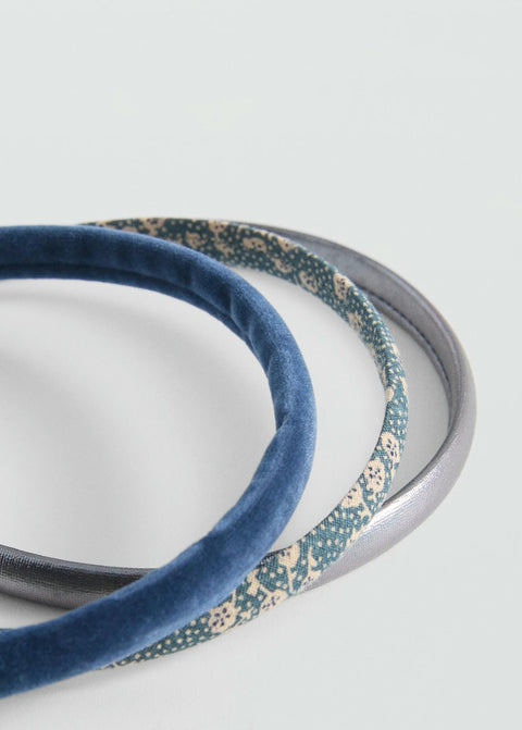 Mango headband bleup in carpet