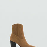 Mango ankle boots adri1 in tobacco
