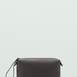 Mango mini bag toiletxs in brown