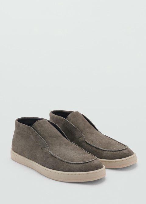 Mango ankle boots easyboot in khaki