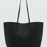 Mango totes bag amberes in black