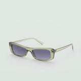 Mango sunglasses musie in green