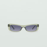 Mango sunglasses musie in green