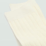 Mango socks cas in raw-unbleached
