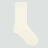 Mango socks cas in raw-unbleached